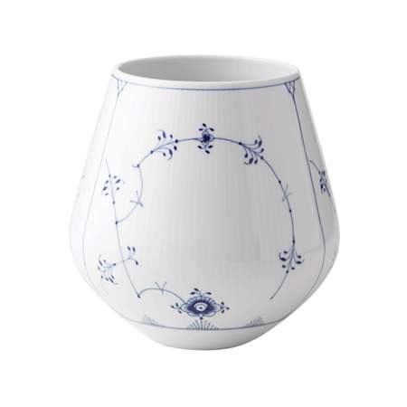 Ваза Blue Fluted Plain