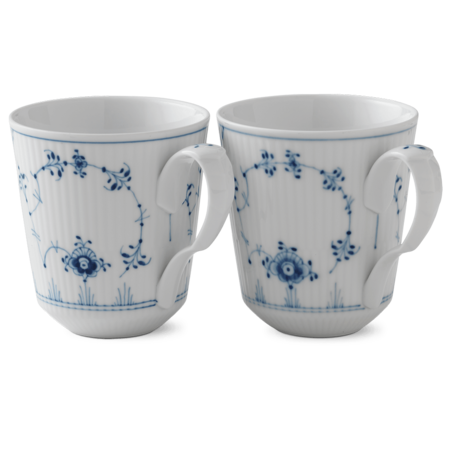 Подарочный набор Blue Fluted Plain