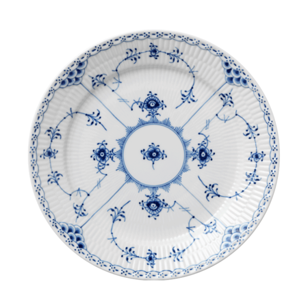 Тарелка Blue Fluted Half lace