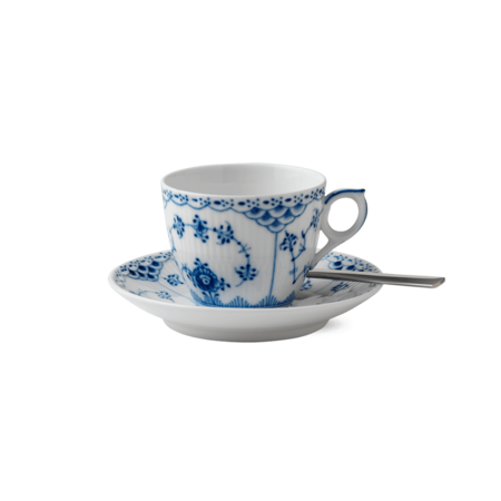 Чайная пара Blue Fluted Half Lace