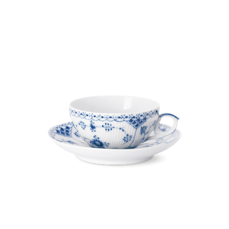 Чайная пара Blue Fluted Half Lace